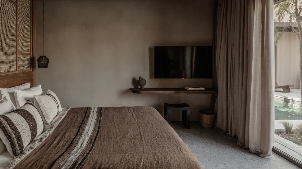 Inside of the Swim-up suite room view