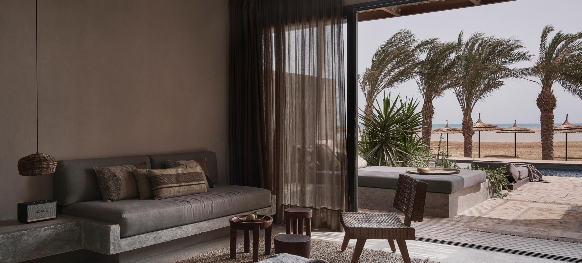 Casa Cook El Gouna - Junior Suite with views out to the outdoor space and shared pool